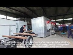 Полностью автоматическое оборудование для глубокой модификации древесины мощностью 2000 кг