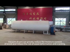 Уверенность вакуумная древесно-сушильная печь с настраиваемой возможностью испарения и вакуумом